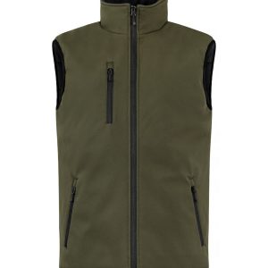 Softshell smanicato imbottito